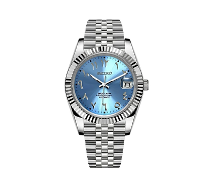 Seiko DJ Light Blue - G-custom