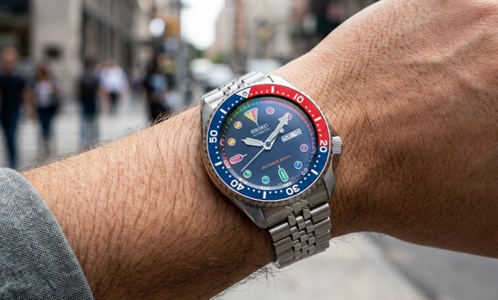 Montre Seiko SKX009 Rainbow