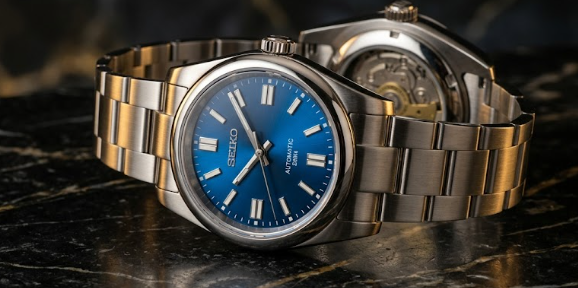 Seiko Mod watch inspired by the Oyster Perpetual design