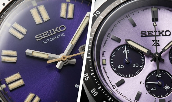 seiko purple exemple montre