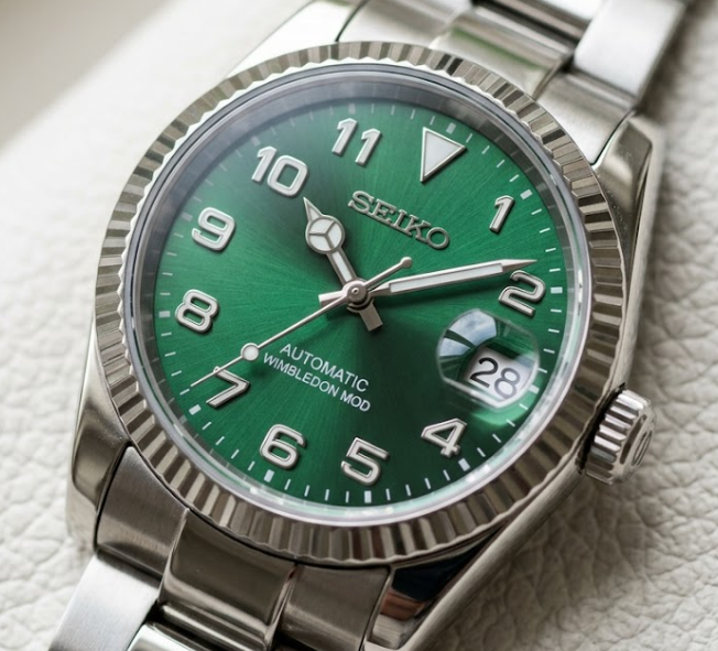 Wimbledon green dial